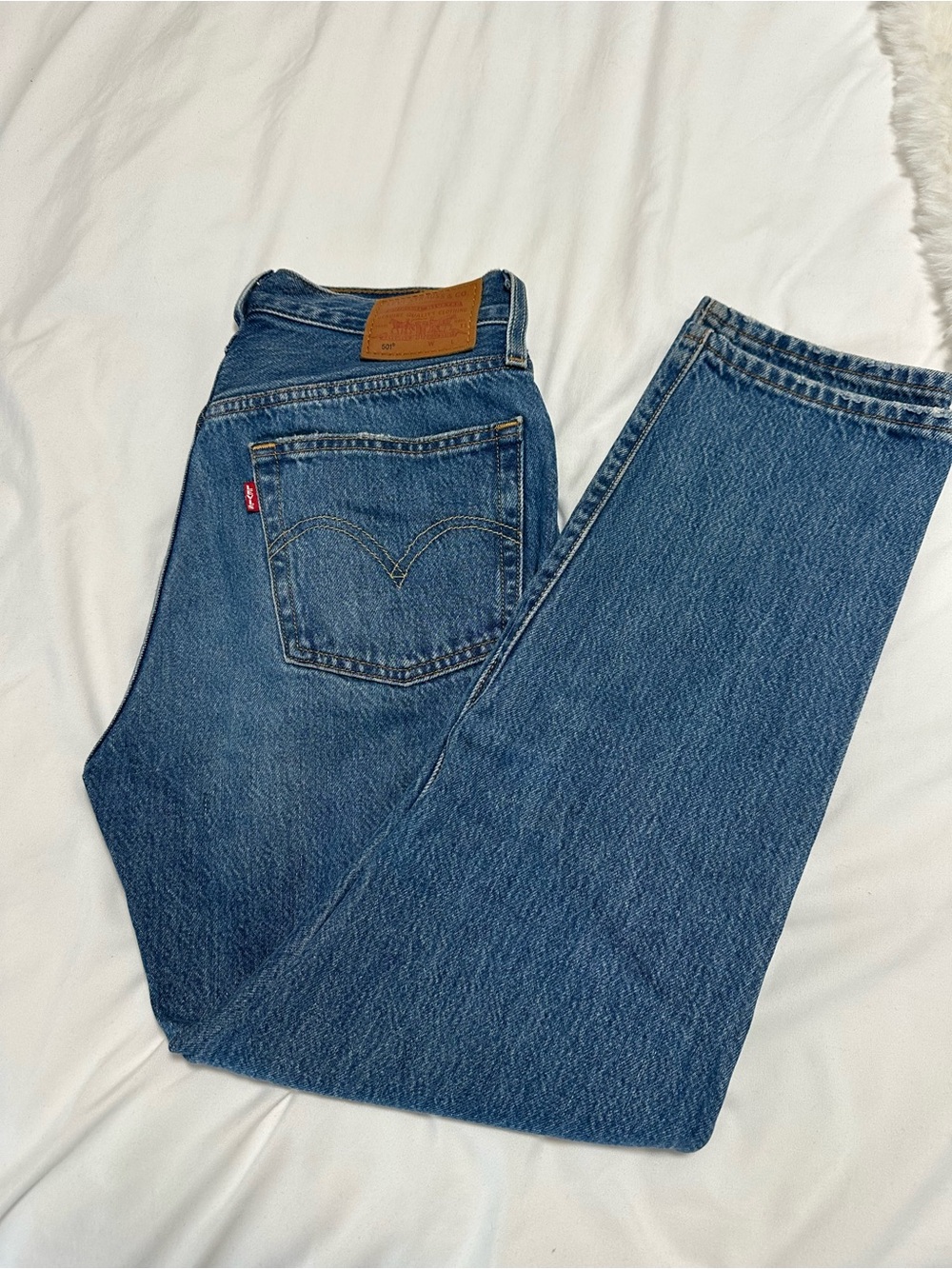 Levi's Women's Straight-Leg Blue Jeans